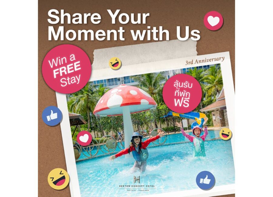 3rd Anniversary Heeton Concept Hotel Pattaya